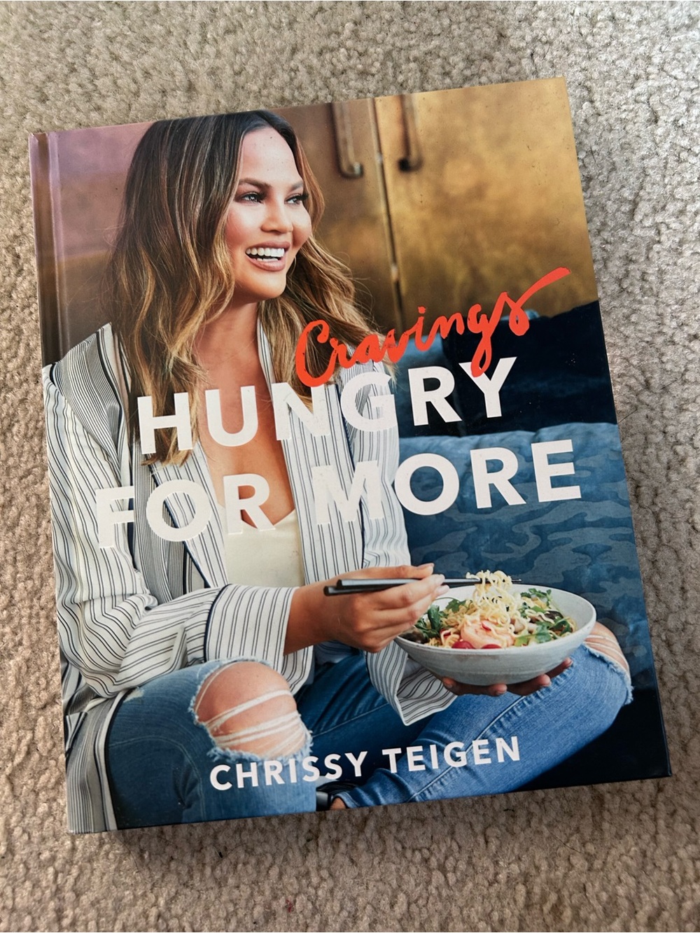 Cravings: Hungry for More by Chrissy Teigen Hardcover Cookbook